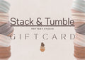 Stack & Tumble Pottery Studio Gift Card
